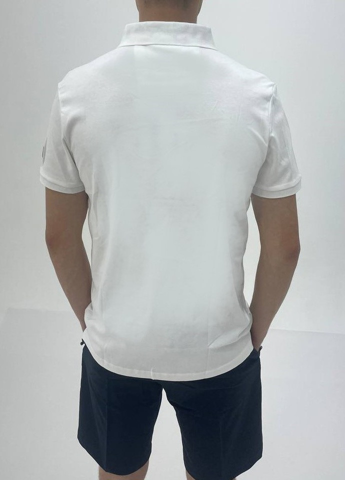Белая футболка-поло мужское paul&shark для мужчин Paul & Shark