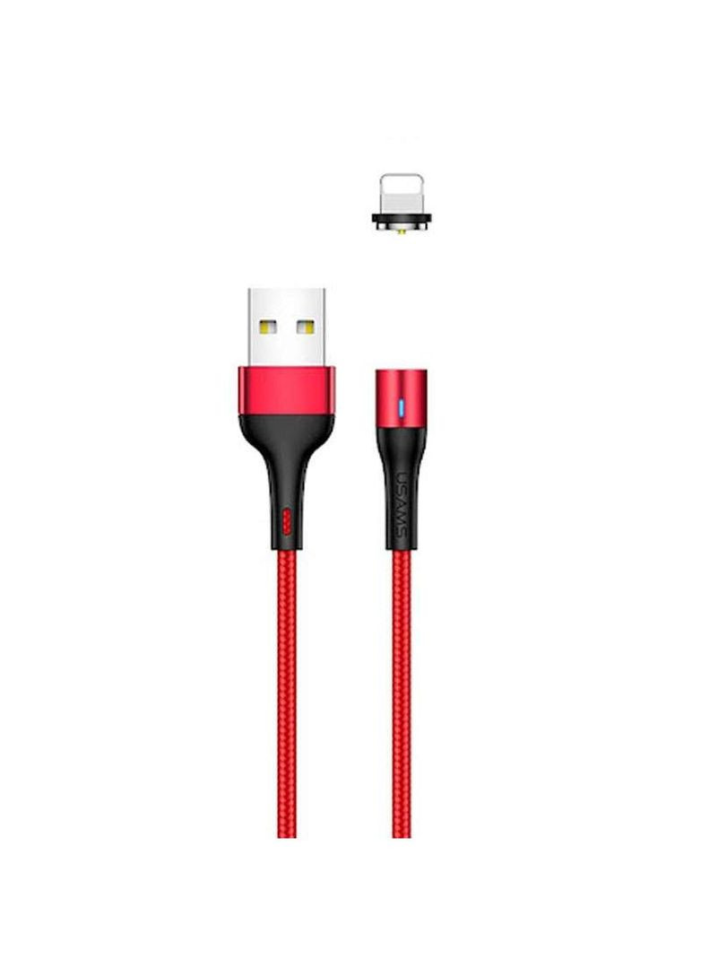 Дата кабель US-SJ333 U29 Magnetic USB to Lightning (1m) USAMS (260285291)