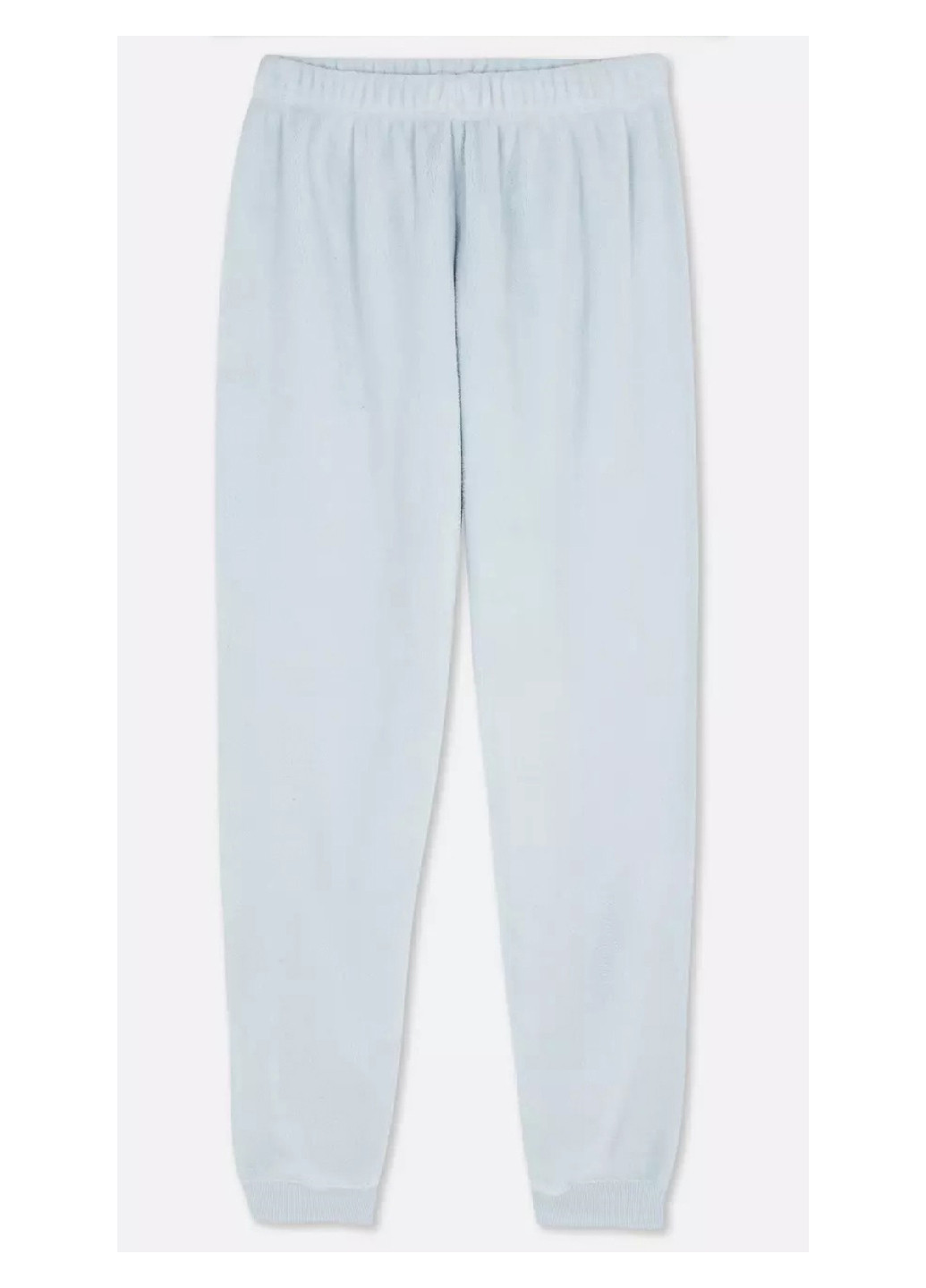 Голубая зимняя плюшевая пижама (свитшот, брюки) свитшот + брюки Primark
