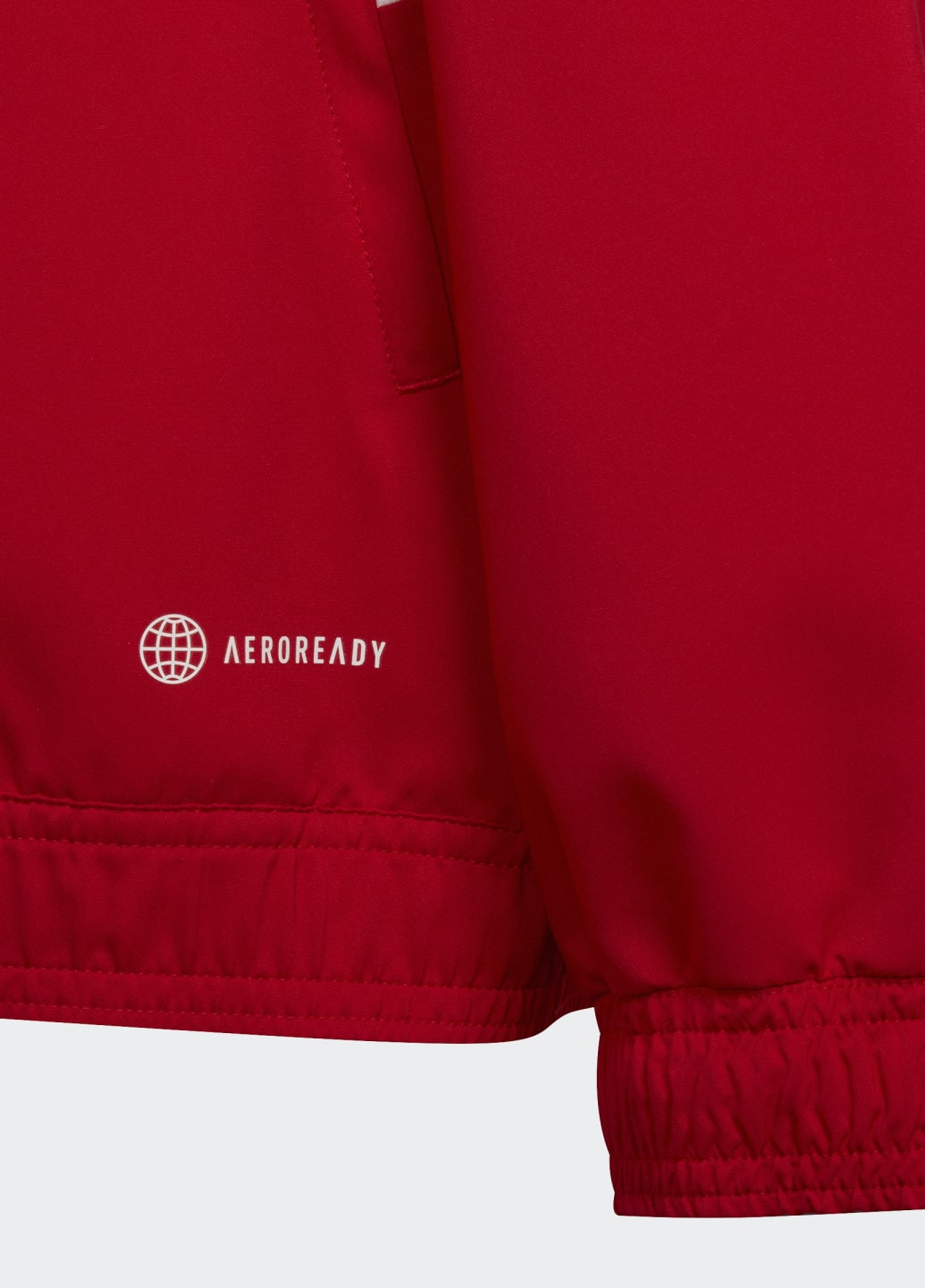 Красная летняя куртка condivo 22 presantation adidas