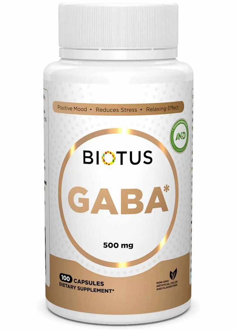 GABA 100 Caps BIO-531125 Biotus (257252836)
