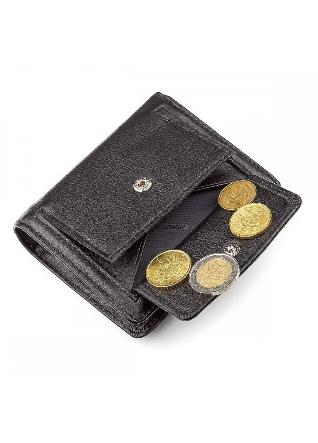 Жіночий шкіряний гаманець ST Leather 18497 (ST415) Чорний ST Leather Accessories (262453727)