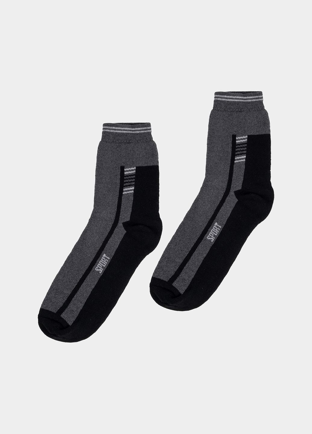 Мужские носки цвет темно-серый ЦБ-00234523 Шкарпеткофф (271119194)