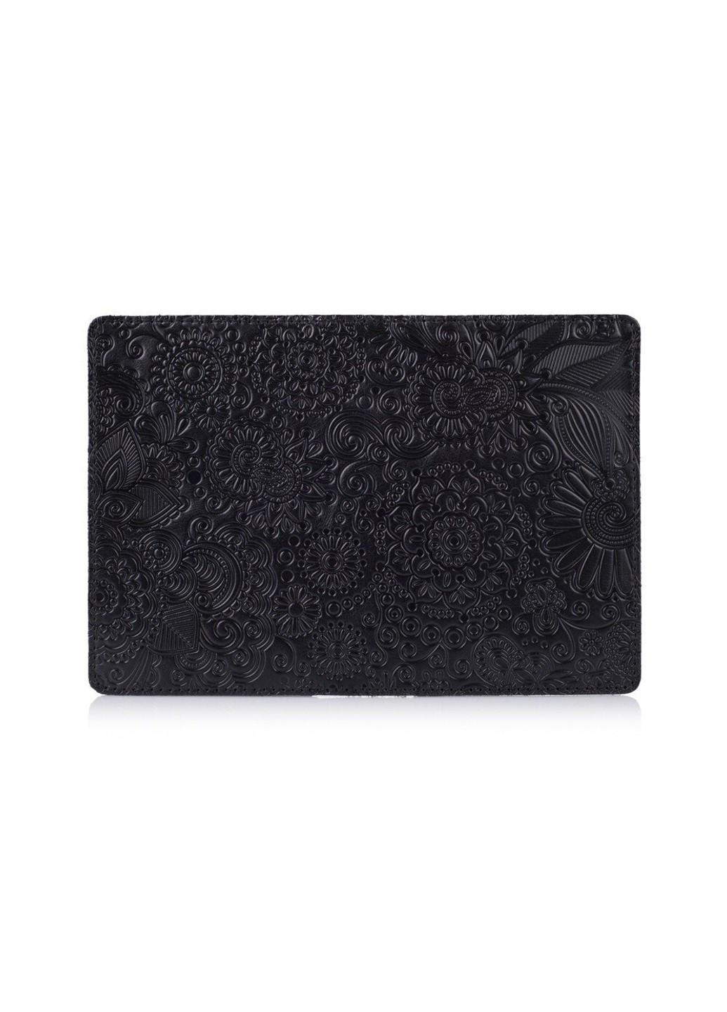 Обложка-органайзер для документов из кожи HiArt PC-03 Mehendi Art черная Черный Hi Art (268371687)