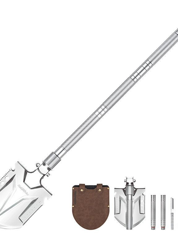 Лопата Multifunctional outdoor shovel NH20GJ002, сріблястий Naturehike (269801090)