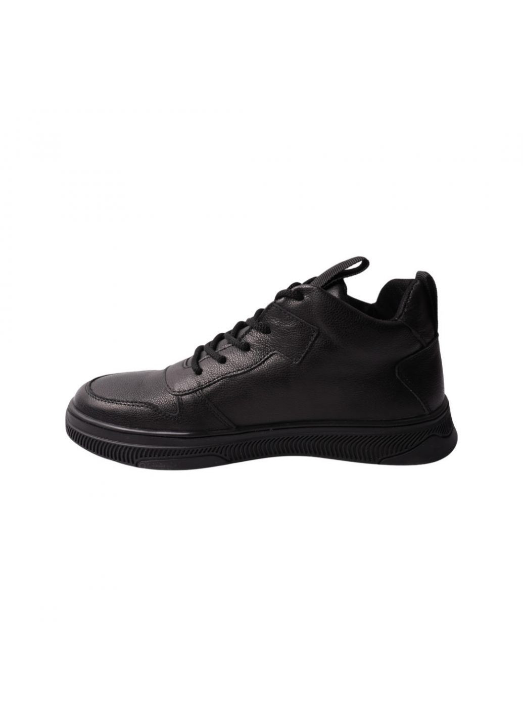 Черные ботинки мужские черные натуральная кожа Visazh