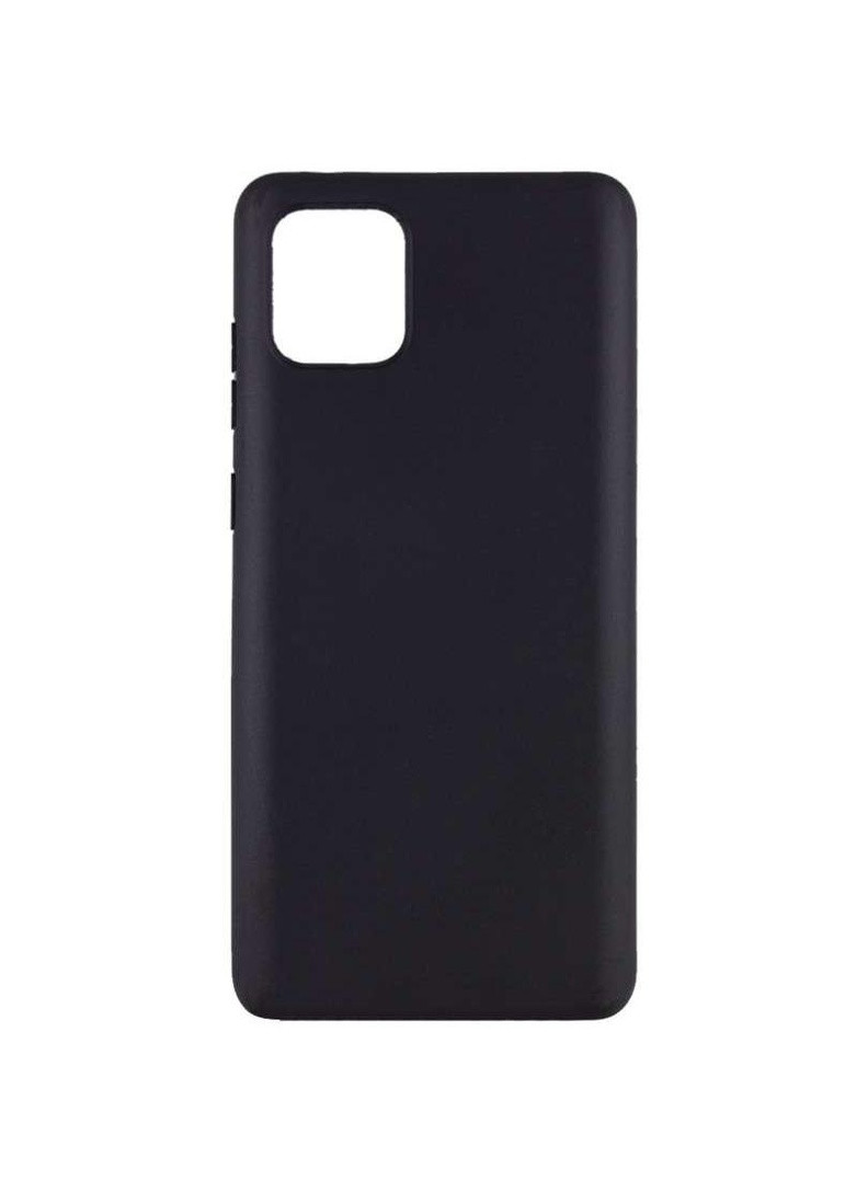 Чёрный силиконовый чехол для Xiaomi Mi 10 Lite Epik (258597192)
