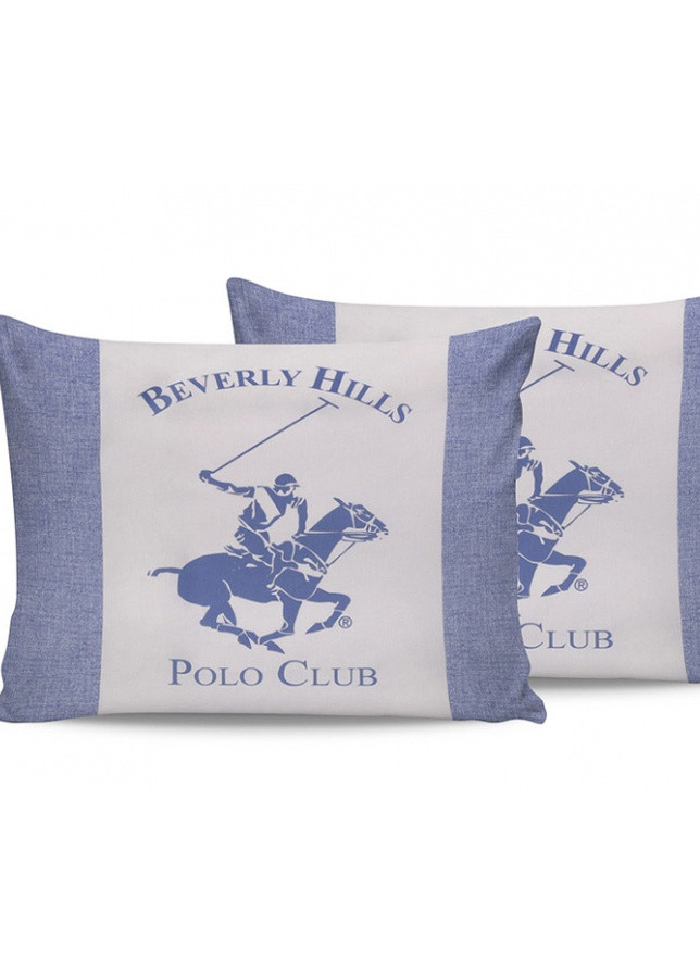 Наволочки - BHPC 030 Blue 50*70 (2 шт) Beverly Hills Polo Club (258757223)