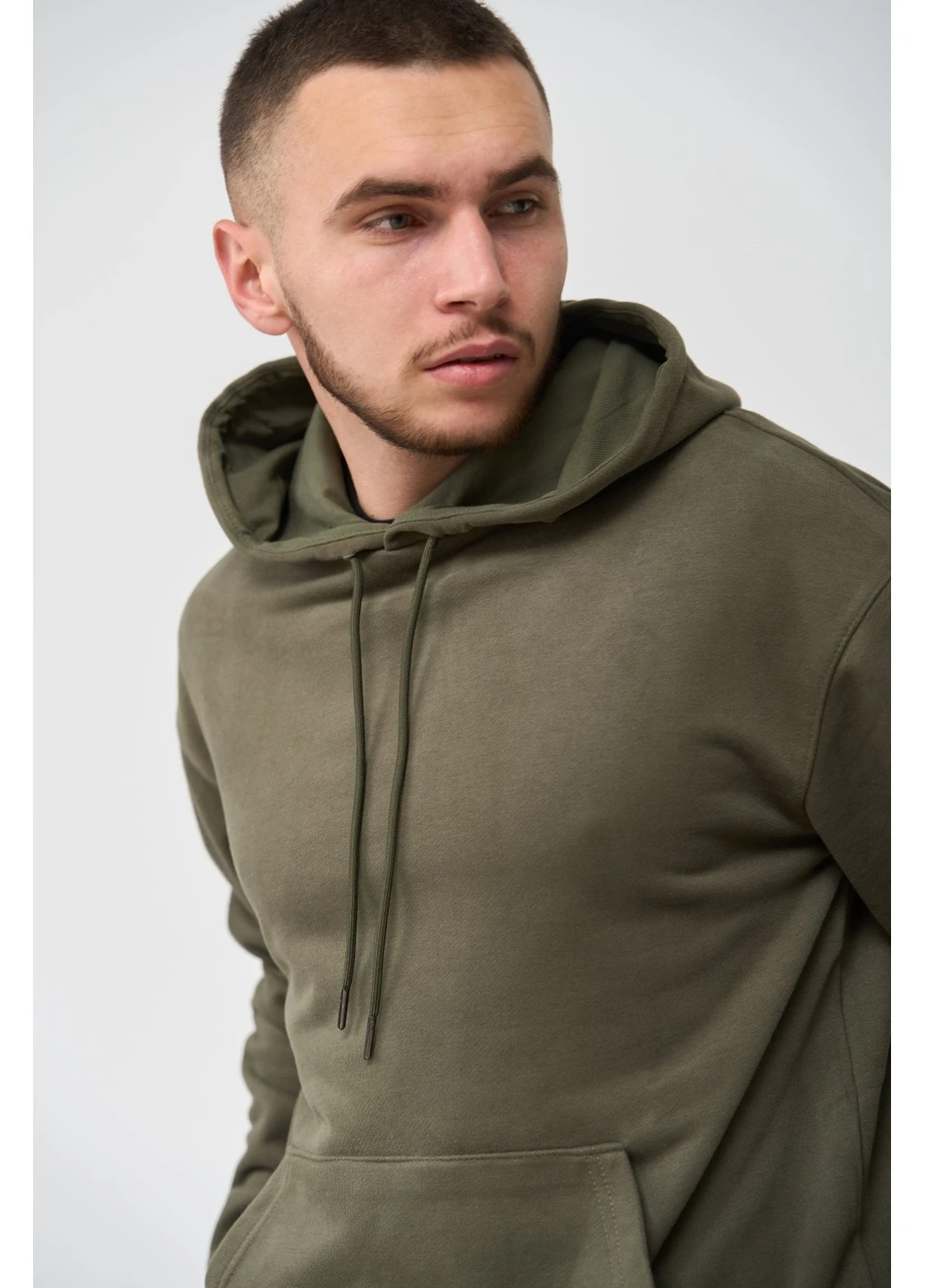 Спортивный костюм мужской весна осень HW HOOD с худи хаки черный Handy Wear (275793059)