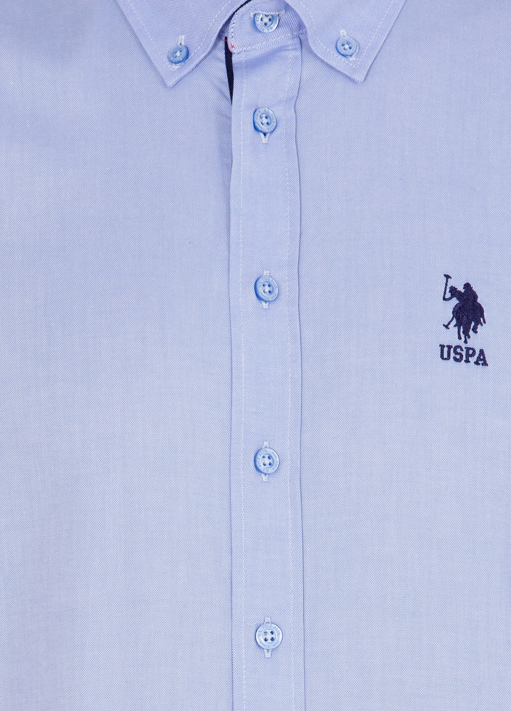 Синяя рубашка U.S. Polo Assn.