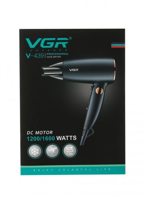 Фен для волос складной VGR V-439. (42766-V 439_326) XPRO (273477800)
