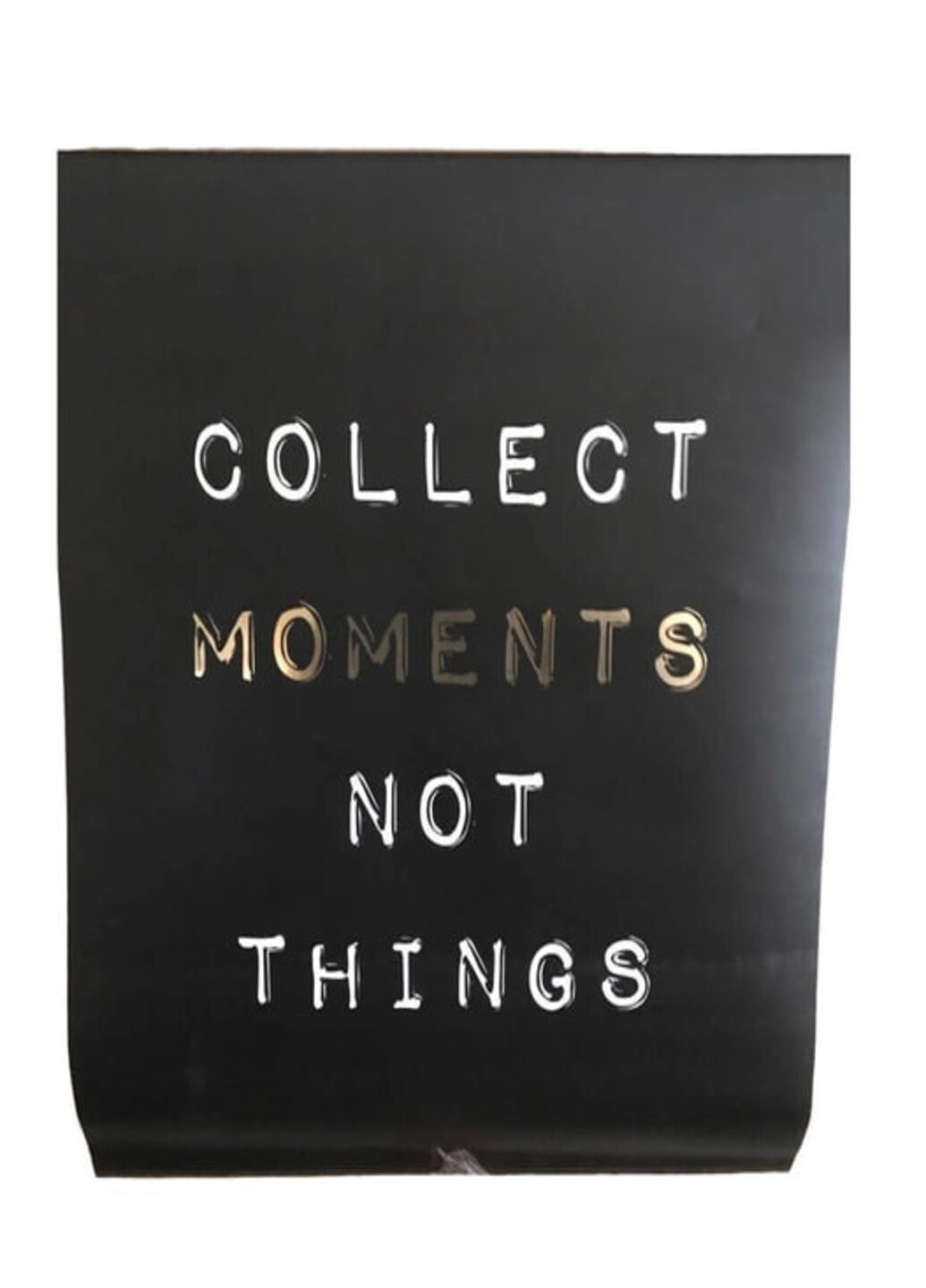 Плакат-постер "Collect moments not things" 50 х 60 см EDEKA (263360457)