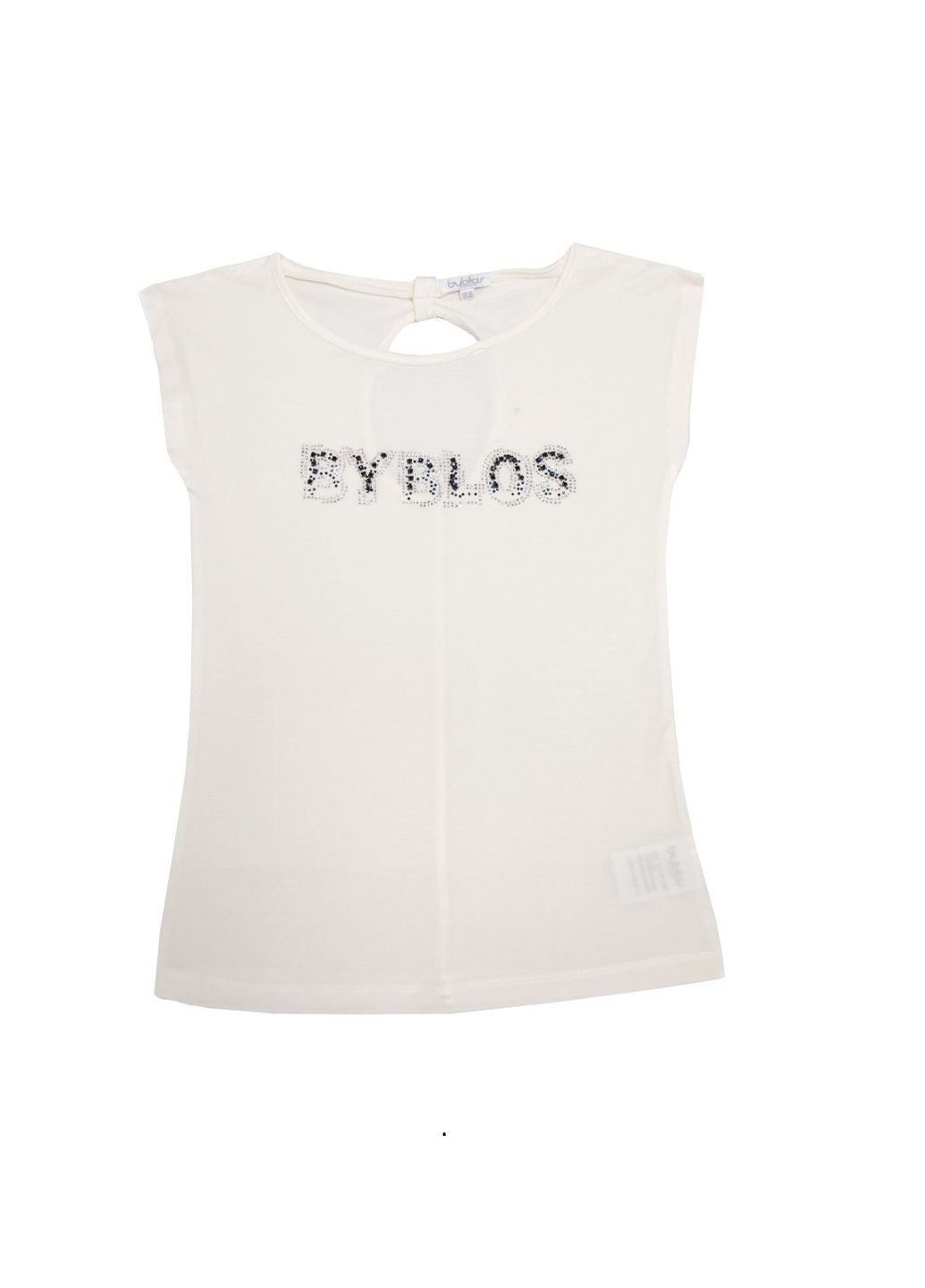 Белая футболка girl junior Byblos