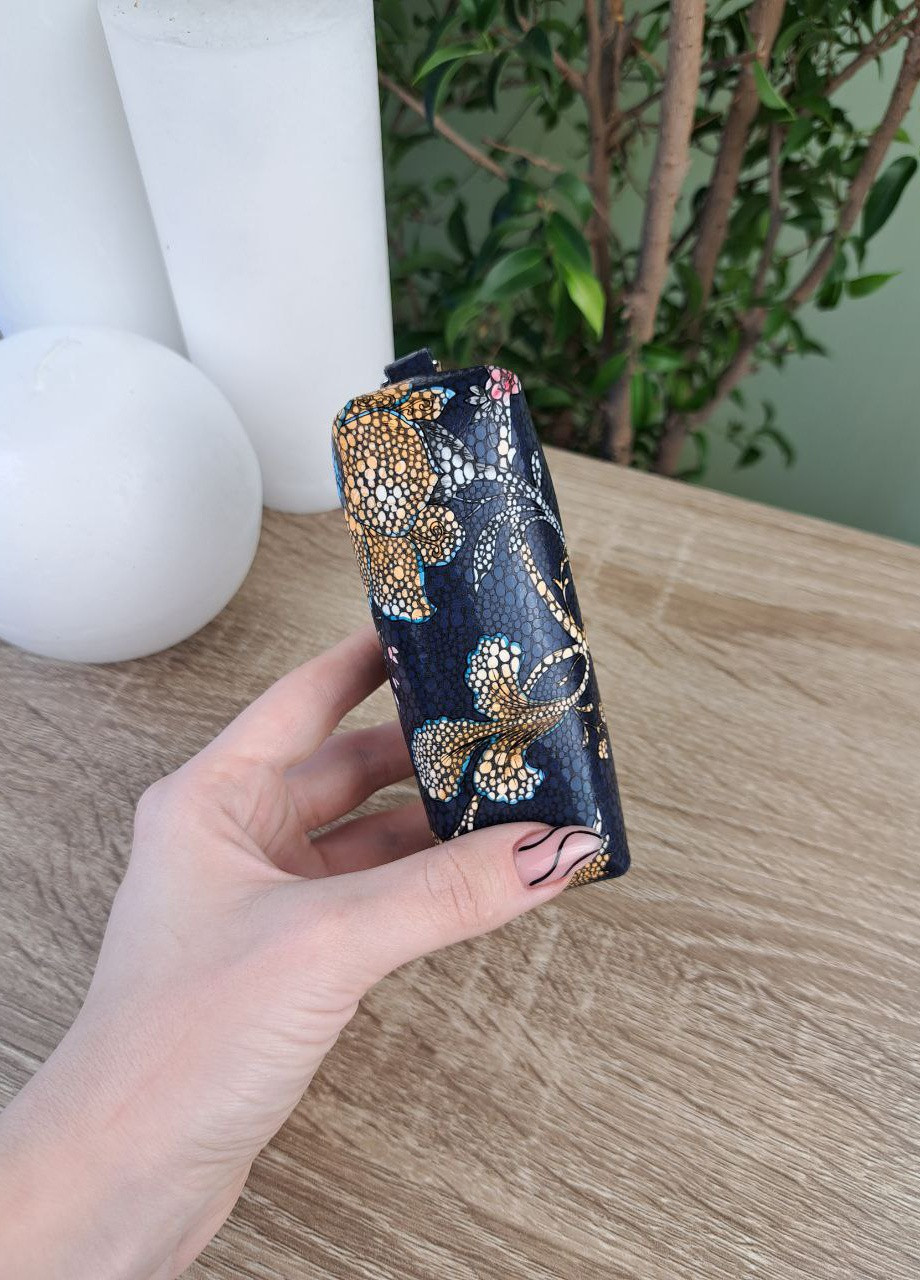 Ключниця шкіряна для звичайних ключів на блискавці з карабіном VI&VA (259554926)