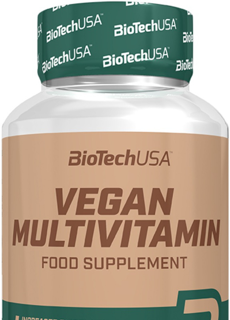 Vegan Multivitamin 60 Tabs Biotechusa (258499096)