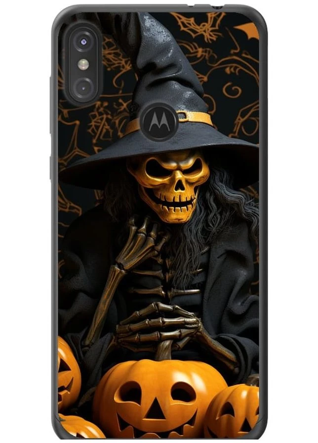2D пластиковий чохол 'Хелловін 2' для Endorphone Motorola One Power (266810229)