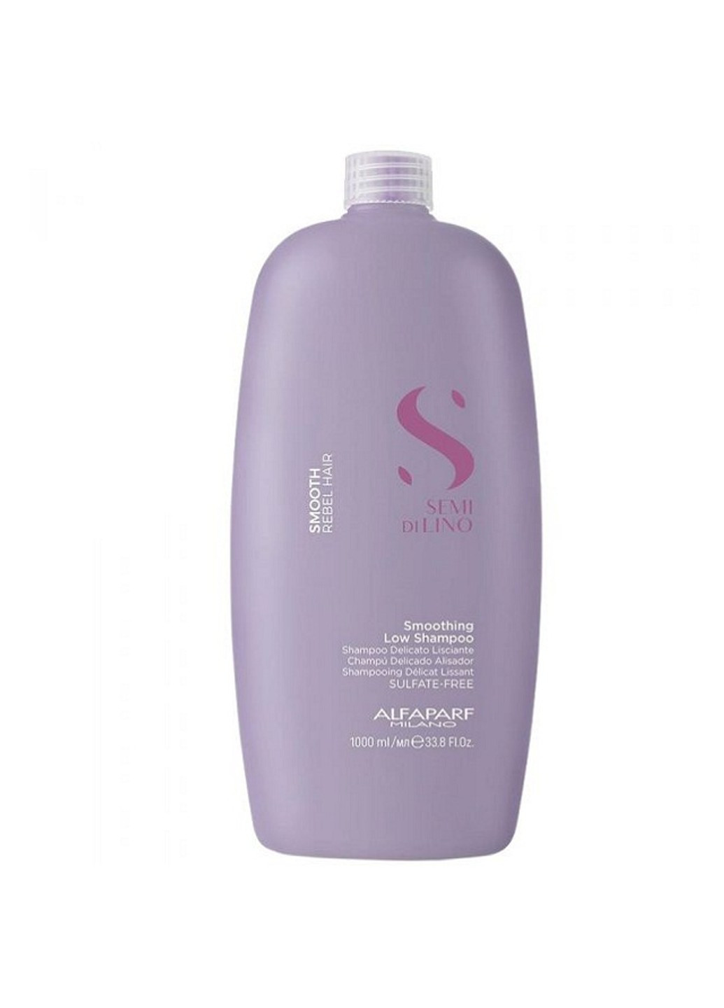 Шампунь для непослушных волос Semi Di Lino Smoothing Shampoo 1000 мл Alfaparf (276384932)