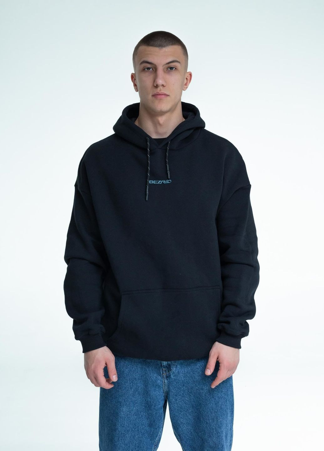 Худі BEZLAD hoodie logo black | three (269995080)