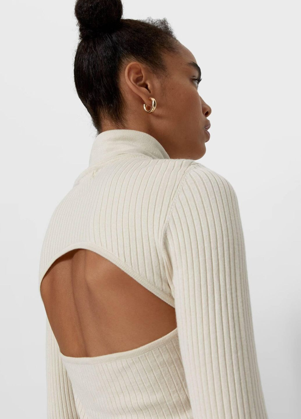 Гольф,світло-бежевий, Stradivarius (263692379)