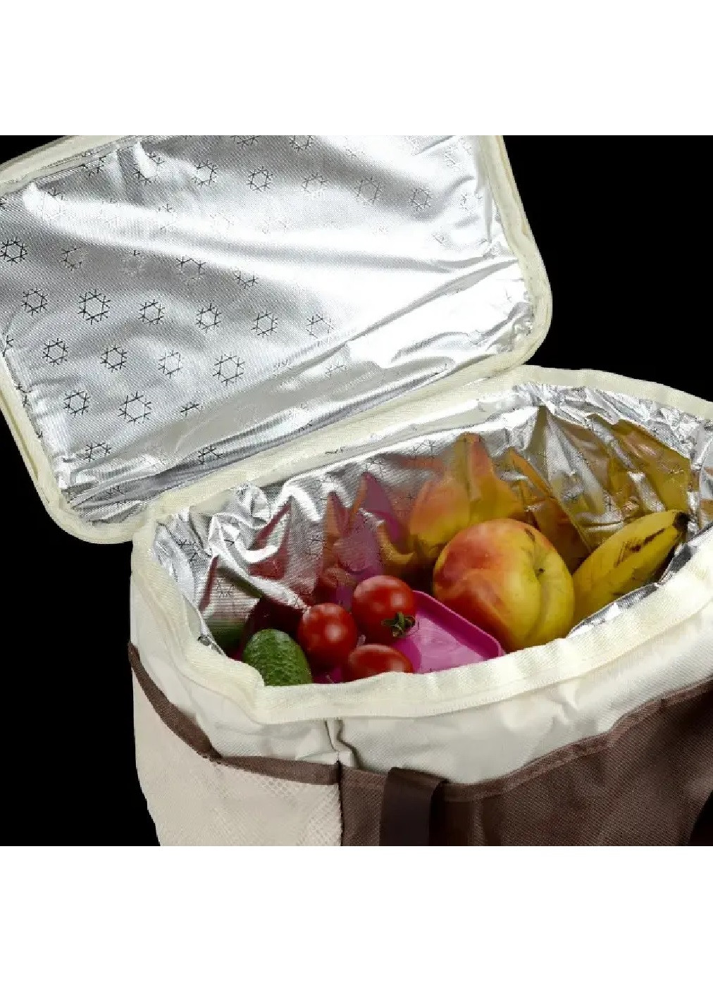 Комплект набір термосумка сумка холодильник зі складним силіконовим кухлем для кемпінгу пікніка туризму (475526-Prob) Unbranded (268463137)