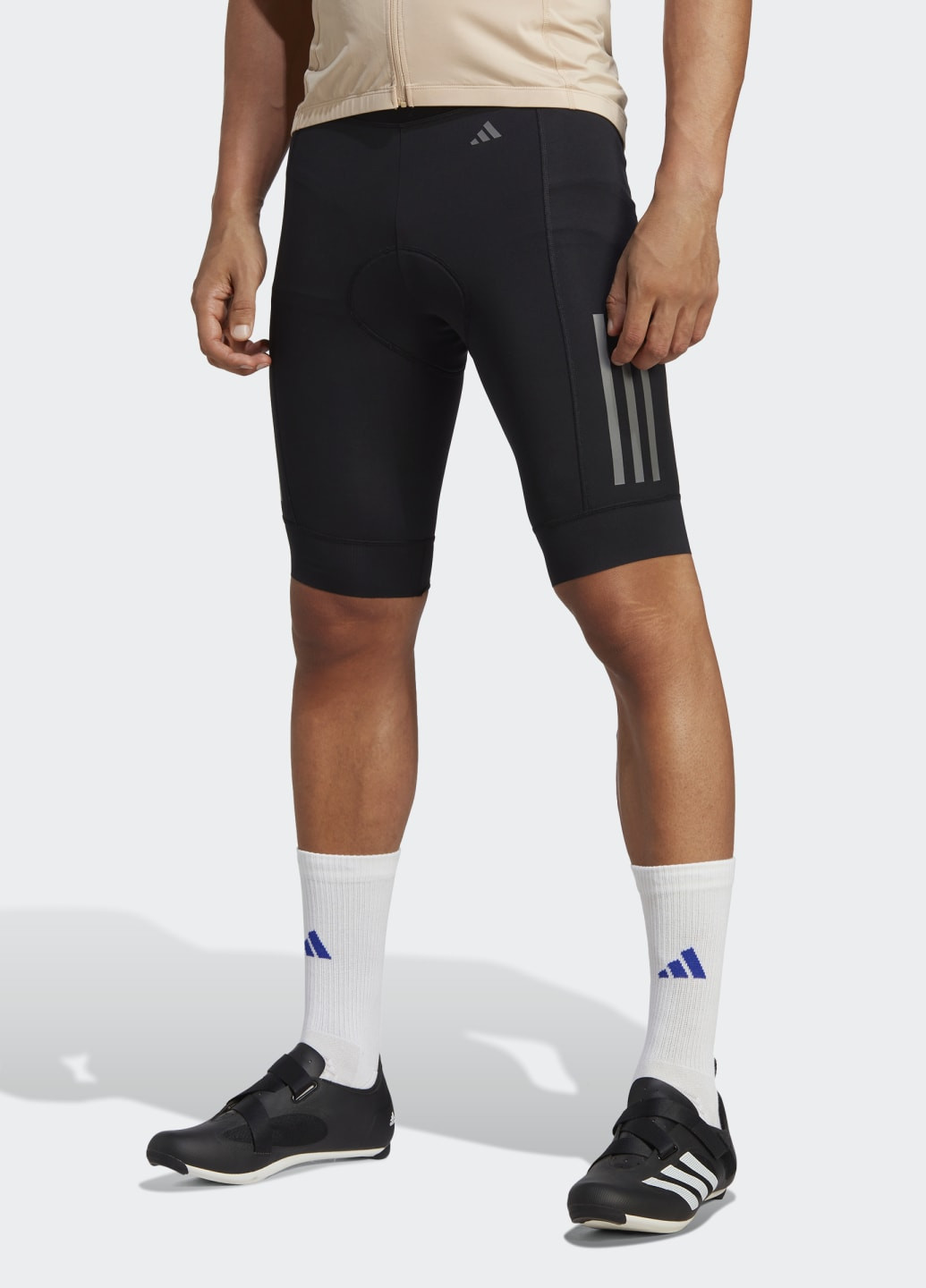 Черные демисезонные велосипедные шорты the padded adidas