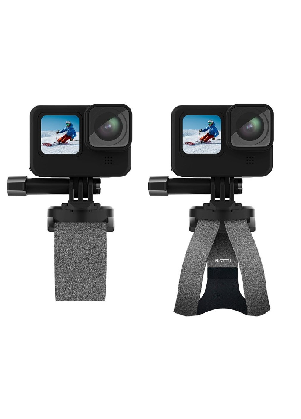 Крепление Telesin GP-WFS-221 на руку кисть запястье для экшн-камеры GoPro два ремешка (474033-Prob) Unbranded (257183799)