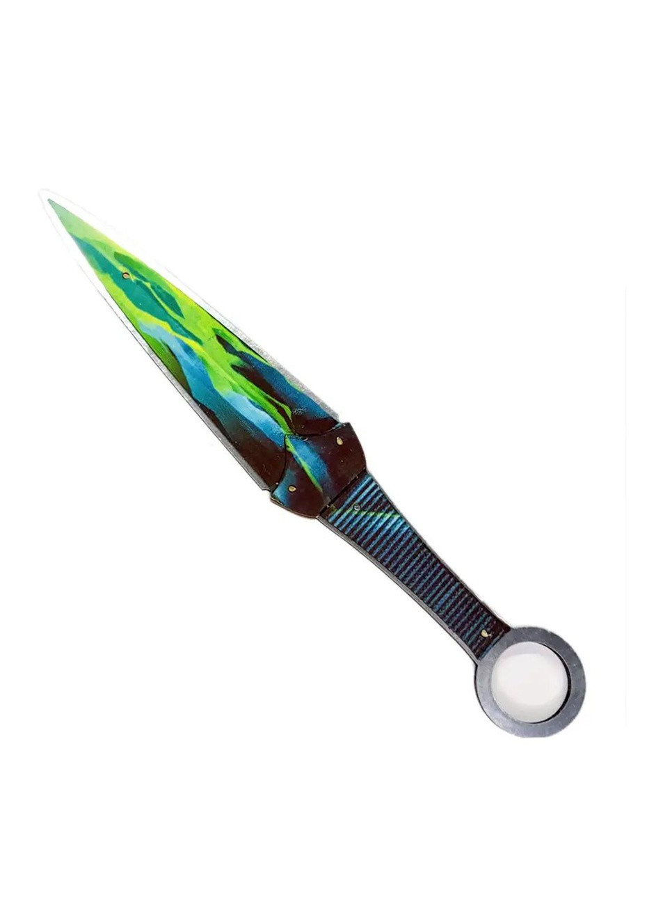 Сувенірний ніж, модель «SO-2 КУНАІ POISON» колір різнокольоровий ЦБ-00215753 Сувенір-Декор (259465211)
