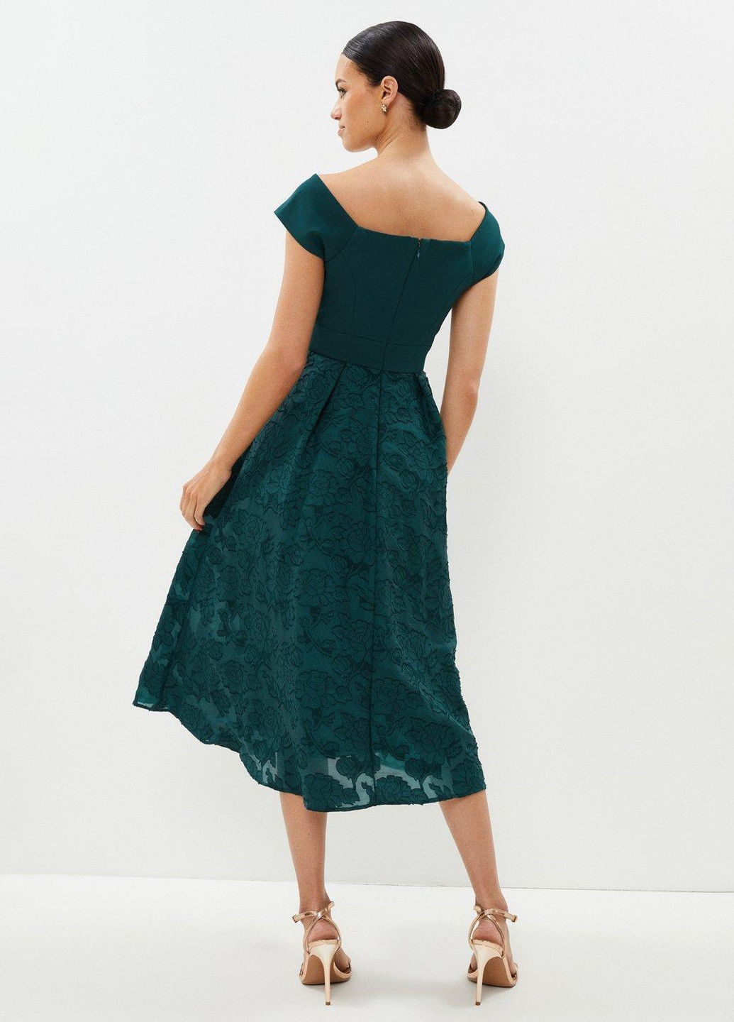 Зеленое платье Coast