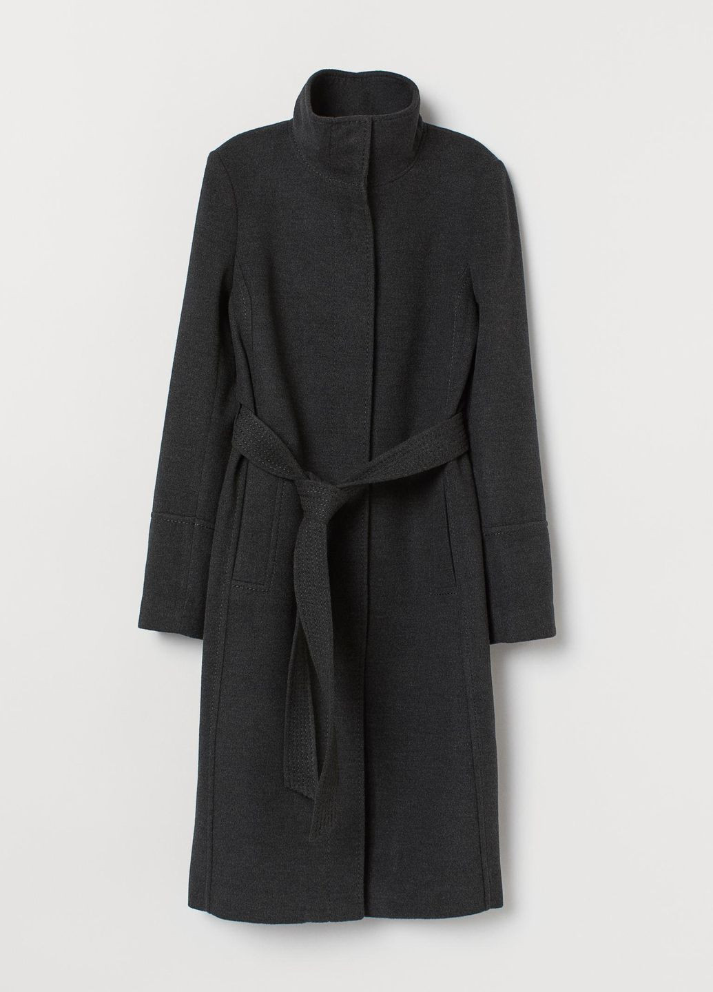 Темно-серое Пальто демисезон,темно-серый, H&M
