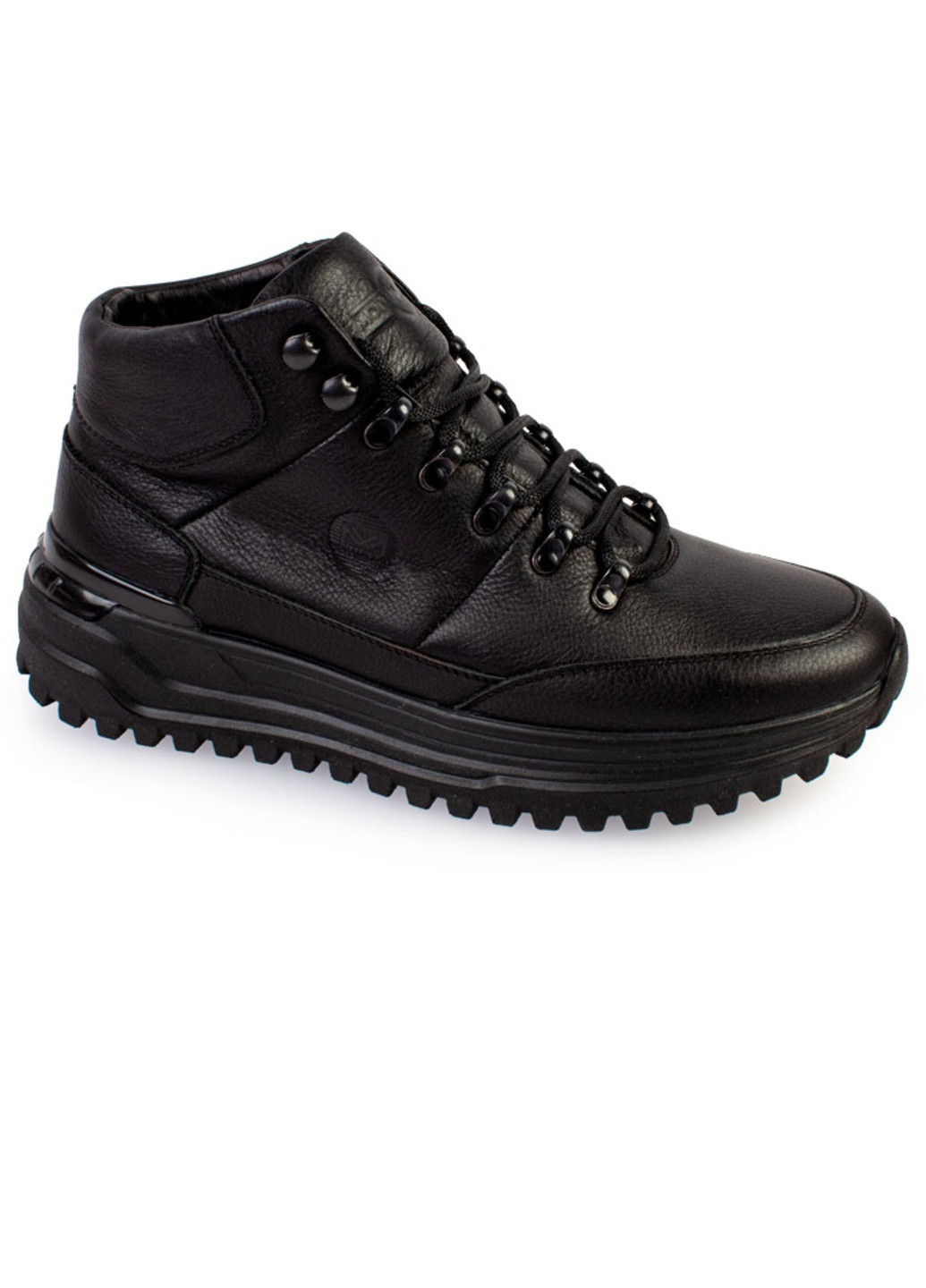 Черные зимние ботинки мужские бренда 9500960_(1) ModaMilano