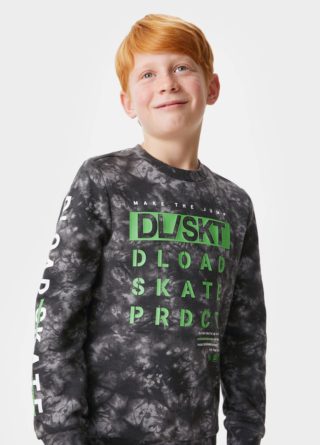 C&A свитшот для мальчика подростка 158-164 размер серый 2144730 серый кэжуал футер