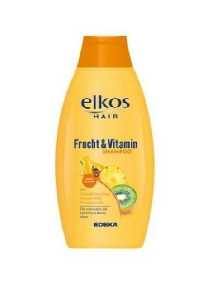 Шампунь для нормального та злегка сухого волосся Frucht&Vitamin Фрукти та вітаміни 500 мл Elkos (267493685)