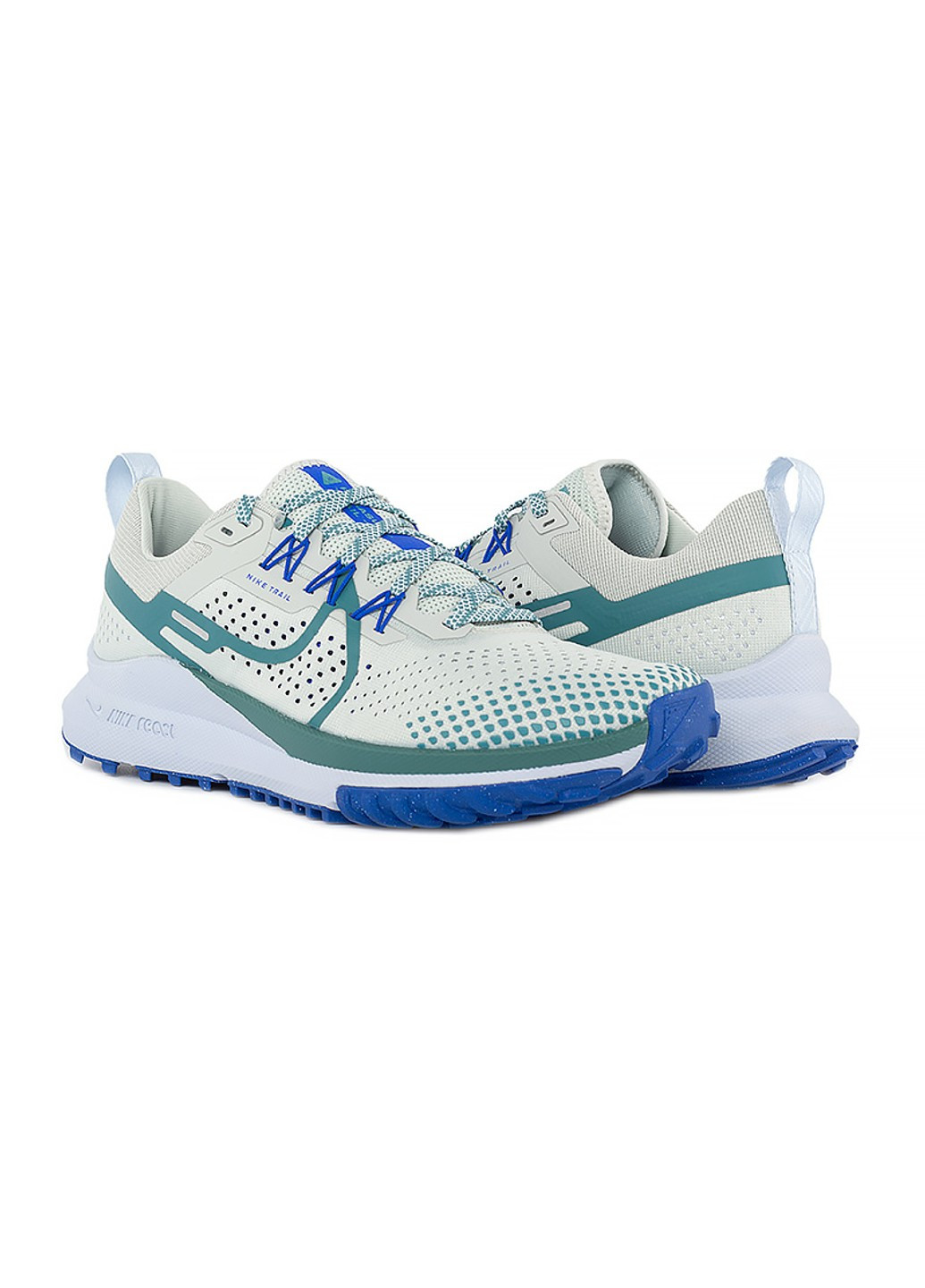 Цветные демисезонные кроссовки react pegasus trail 4 Nike