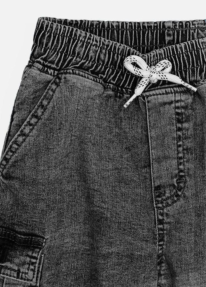 Шорти джинсові для хлопчика колір сірий ЦБ-00220443 ALG (259422891)