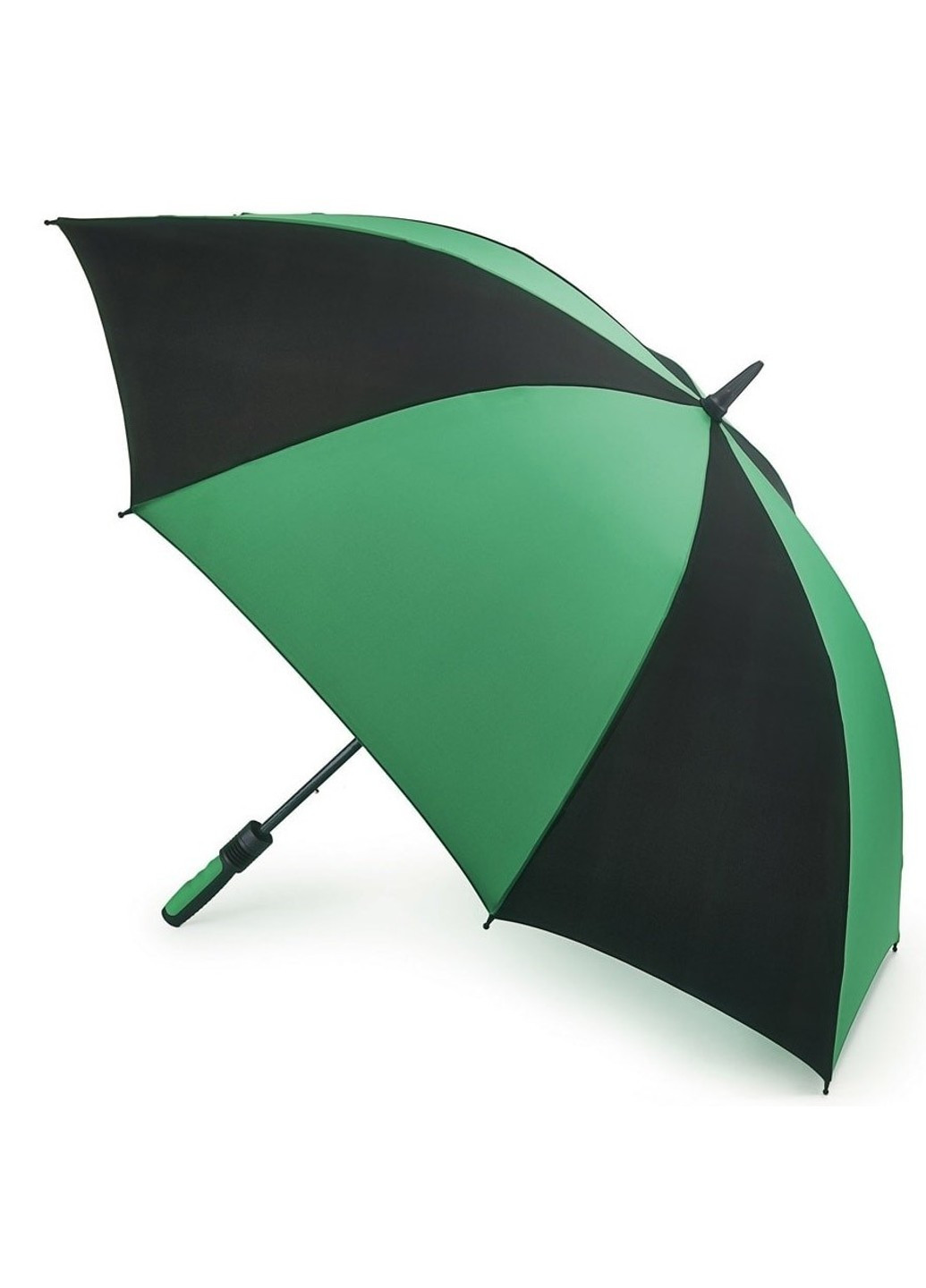 Механический зонт-гольфер Cyclone S837 Black Green (Черный/зеленый) Fulton (262449475)