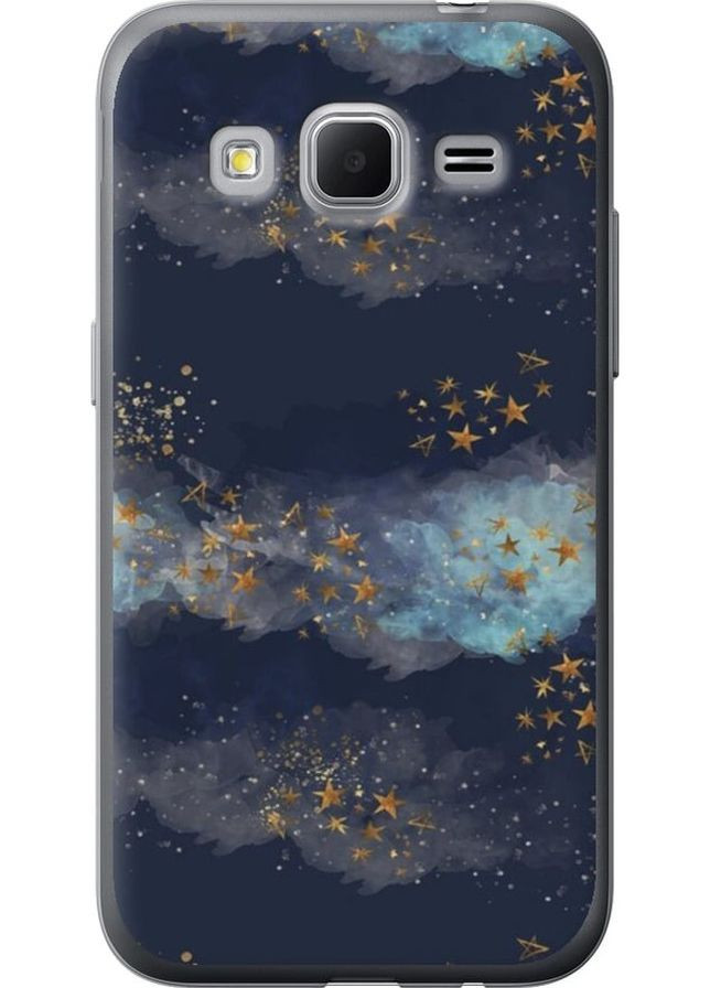 Силіконовий чохол 'Ніч золоті зірки' для Endorphone samsung galaxy core prime g360h (276396330)