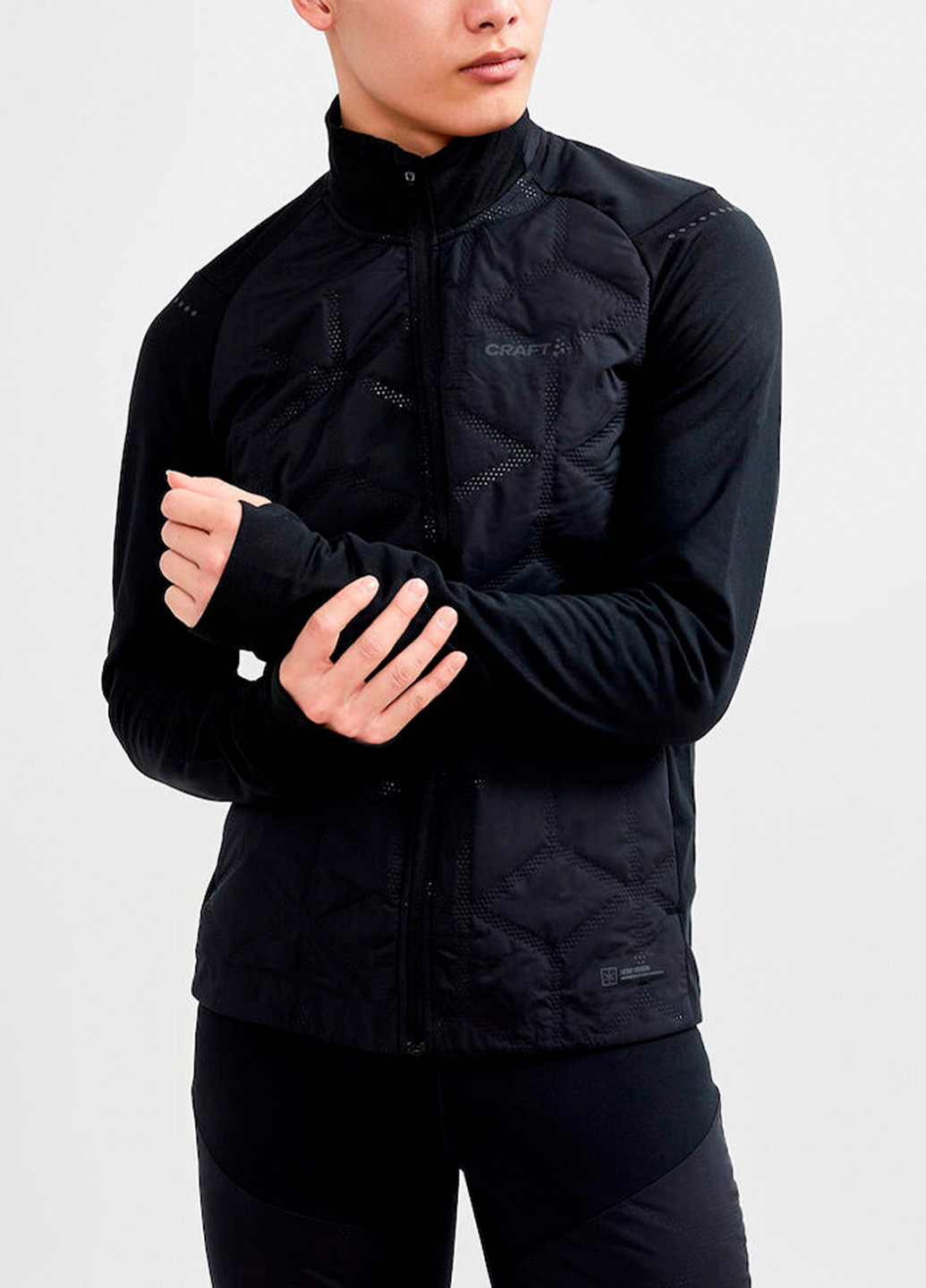 Черная мужская куртка Craft ADV SubZ Warm Jacket