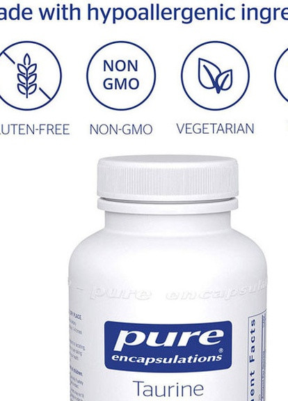 Taurine 1000 mg 120 Caps PE-00558 Pure Encapsulations (256725943)