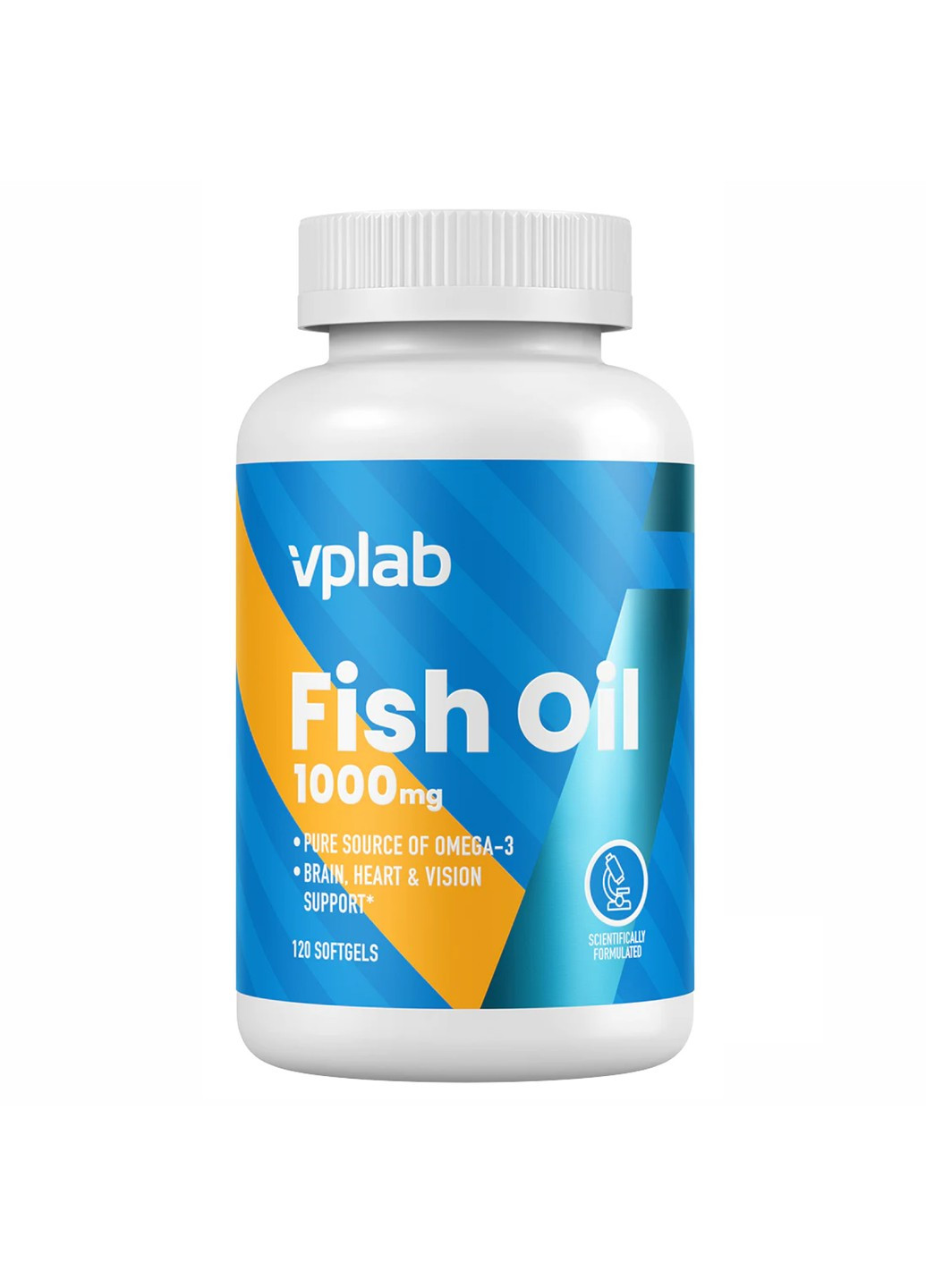 Риб'ячий жир Fish Oil - 120 капсул VPLab Nutrition (271405970)