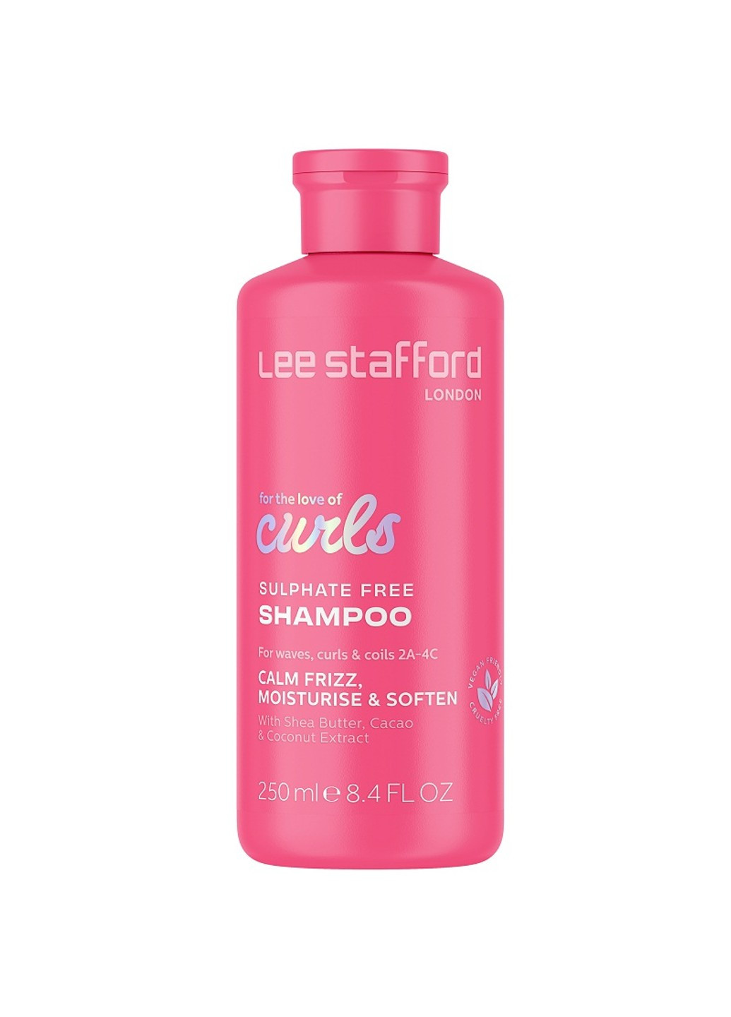 Шампунь для хвилястого та кучерявого волосся For The Love Of Curls Shampoo 250 мл Lee Stafford (274726720)