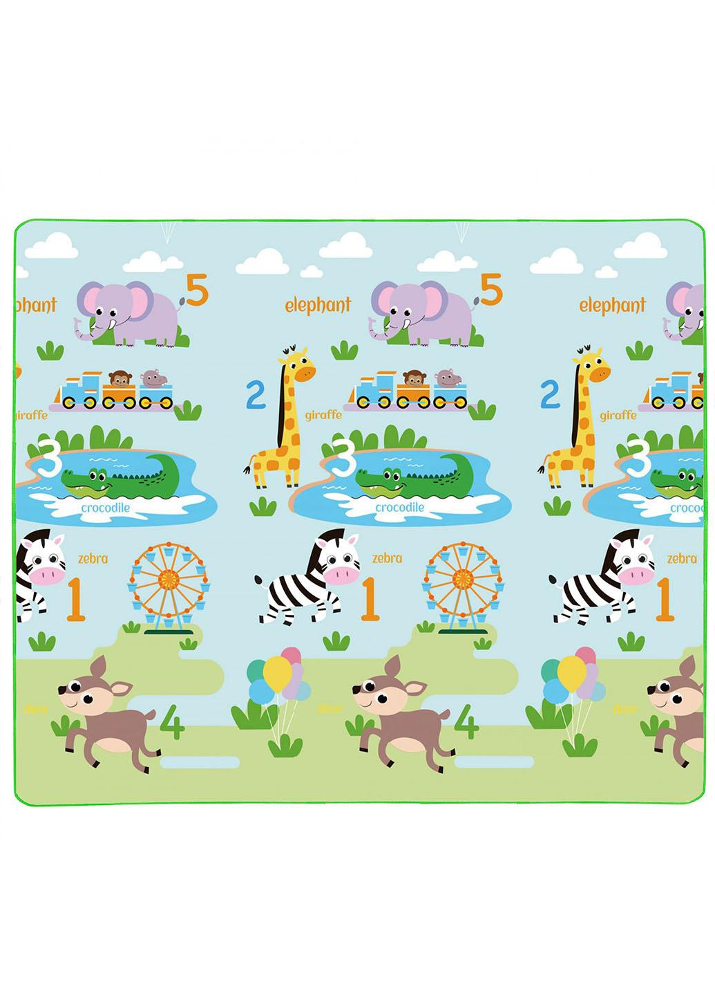 Коврик детский игровой 180 x 200 x 0.5 см складной KM0010 Springos (258287933)