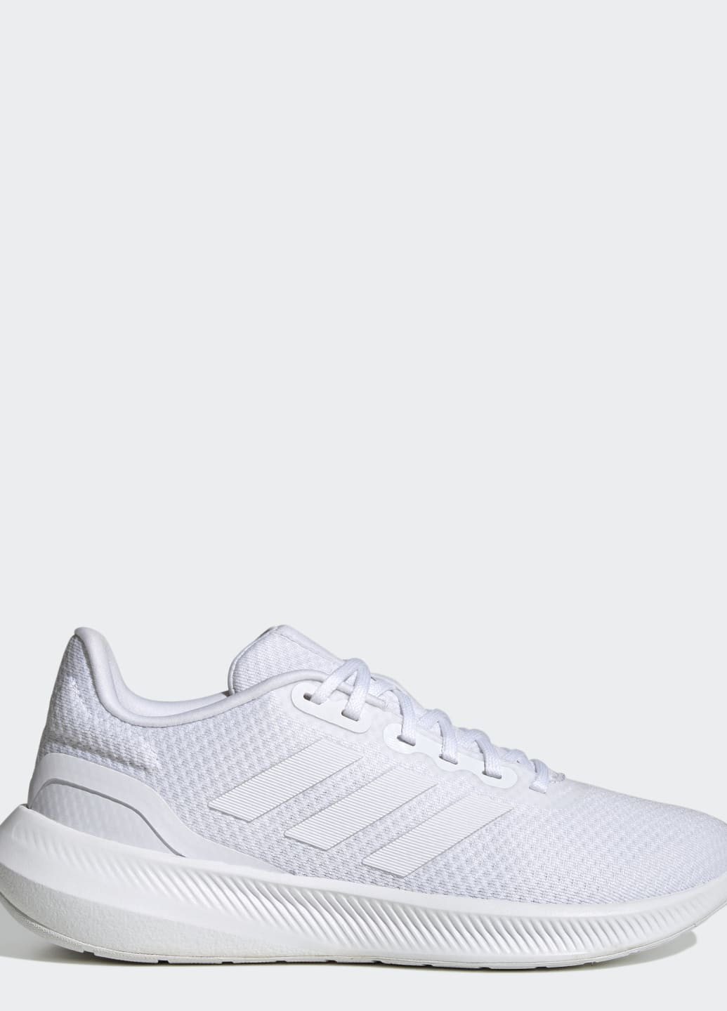 Белые всесезонные кроссовки runfalcon 3 adidas