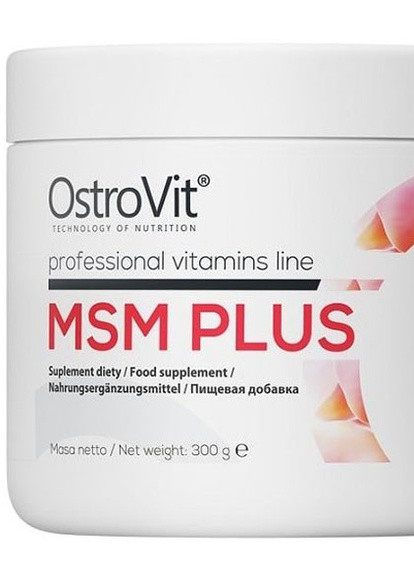 MSM Plus 300 g /150 servings/ Pure Ostrovit (256721725)