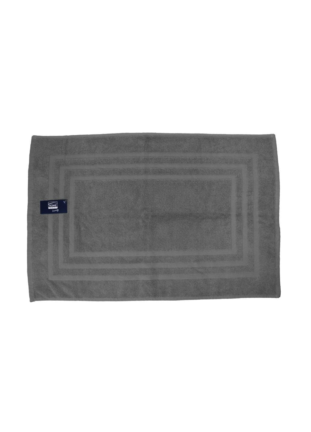 Home Ideas набор полотенец-ковриков махровых 2 шт 50х75 см серые серый производство - Германия