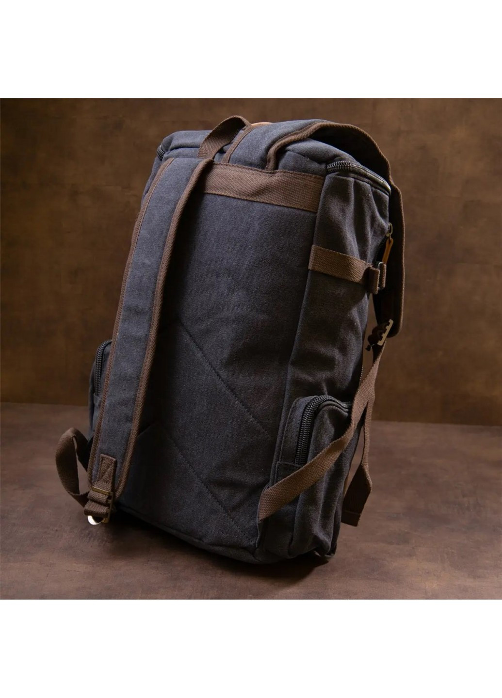 Текстильний дорожній рюкзак унісекс 20663 Vintage (269994201)