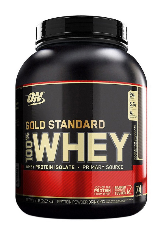 Протеїн 100% Whey Gold Standard EU 2273g (Banana Cream) Optimum Nutrition (257580579)