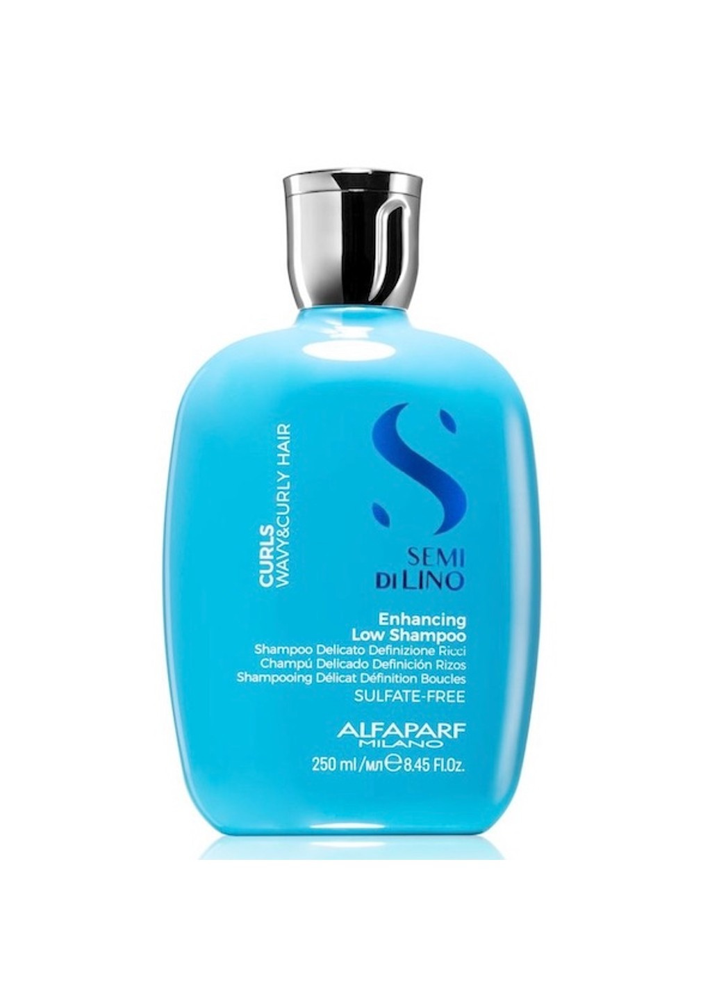 Шампунь для вьющихся волос Milano Semi Di Lino Curls Enhancing Low Shampoo 250 мл Alfaparf (276384922)