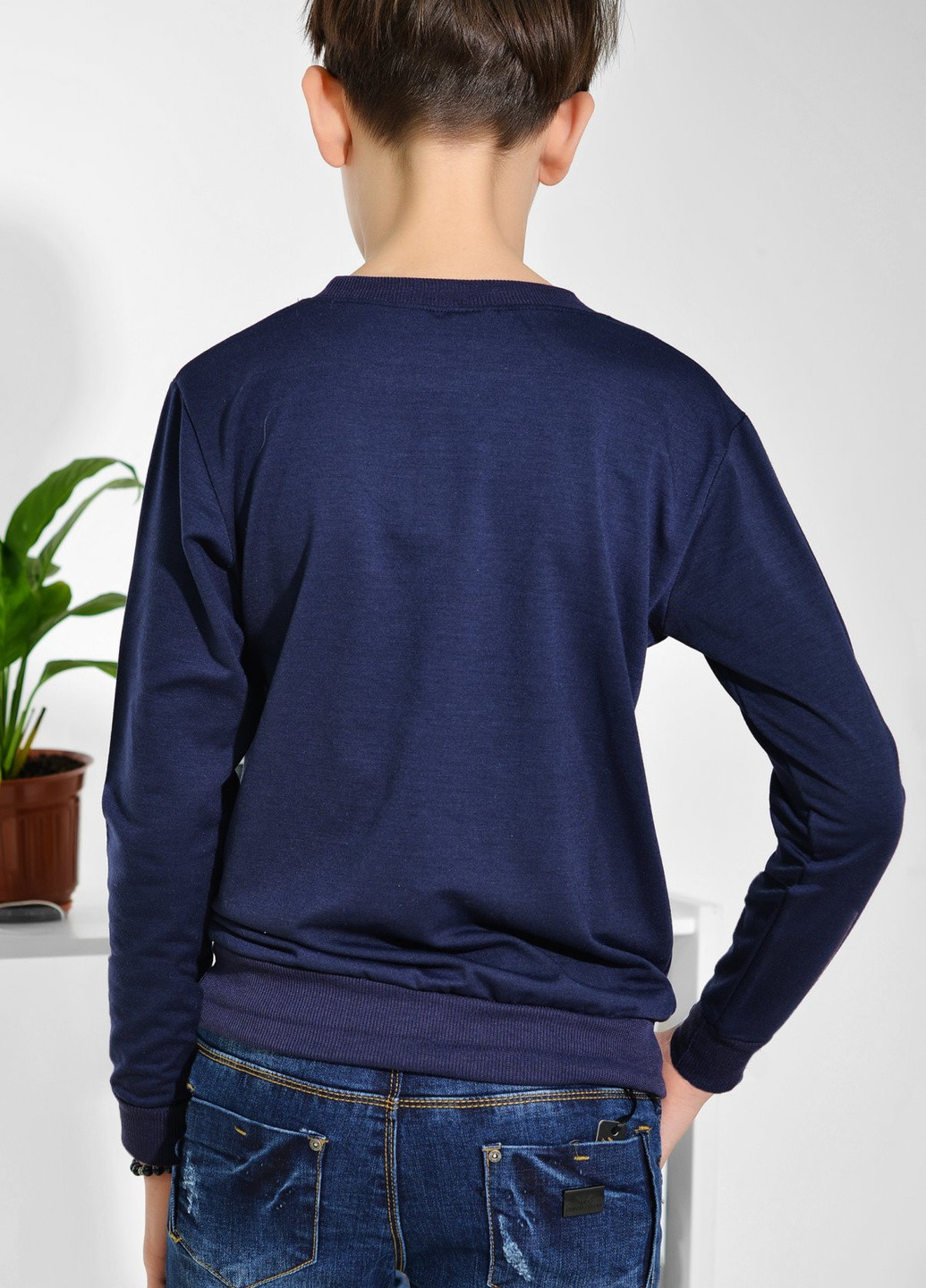 Синя футболки сорочки батник на хлопчика (matives) Lemanta