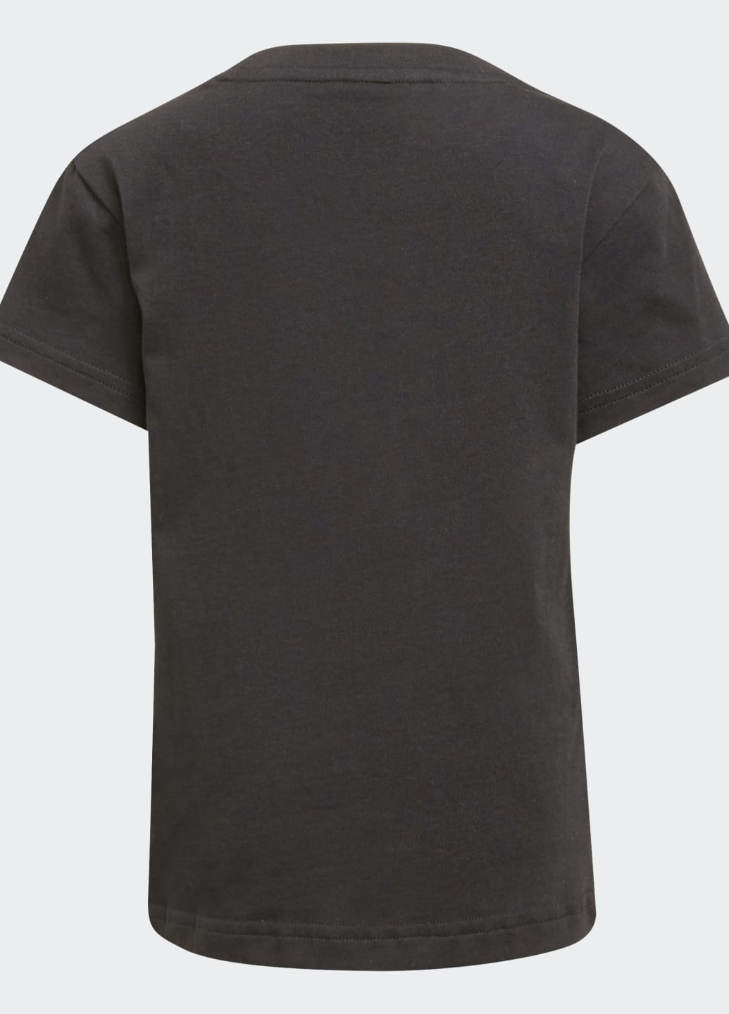 Черная демисезонная футболка adicolor trefoil adidas