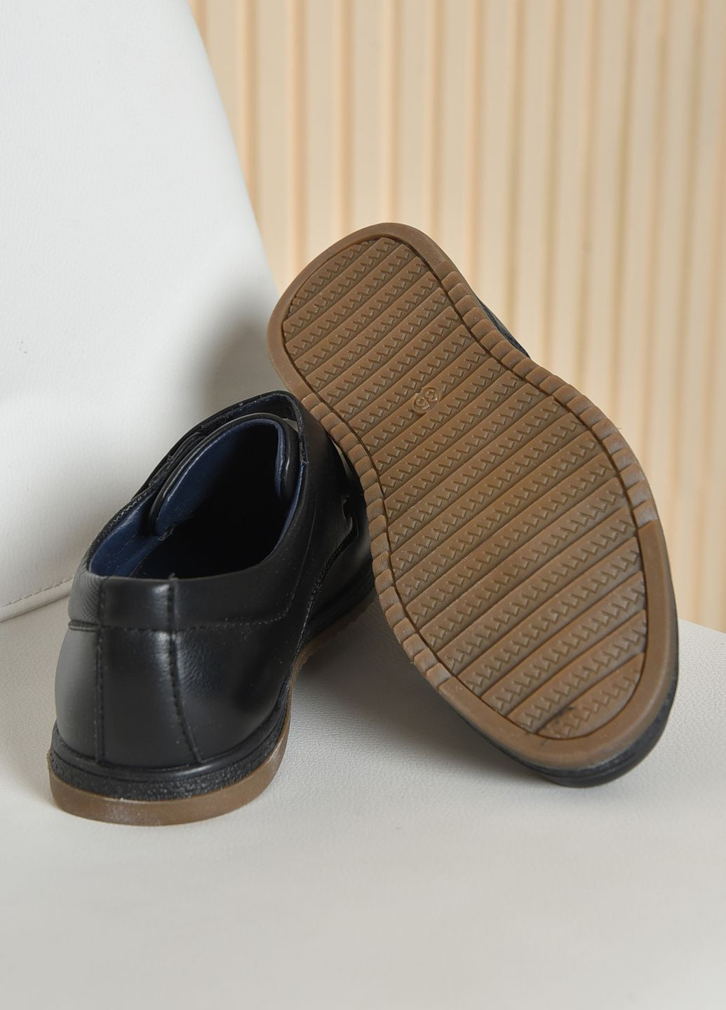 Туфлі дитячі для хлопчика чорного кольору Let's Shop (261762209)